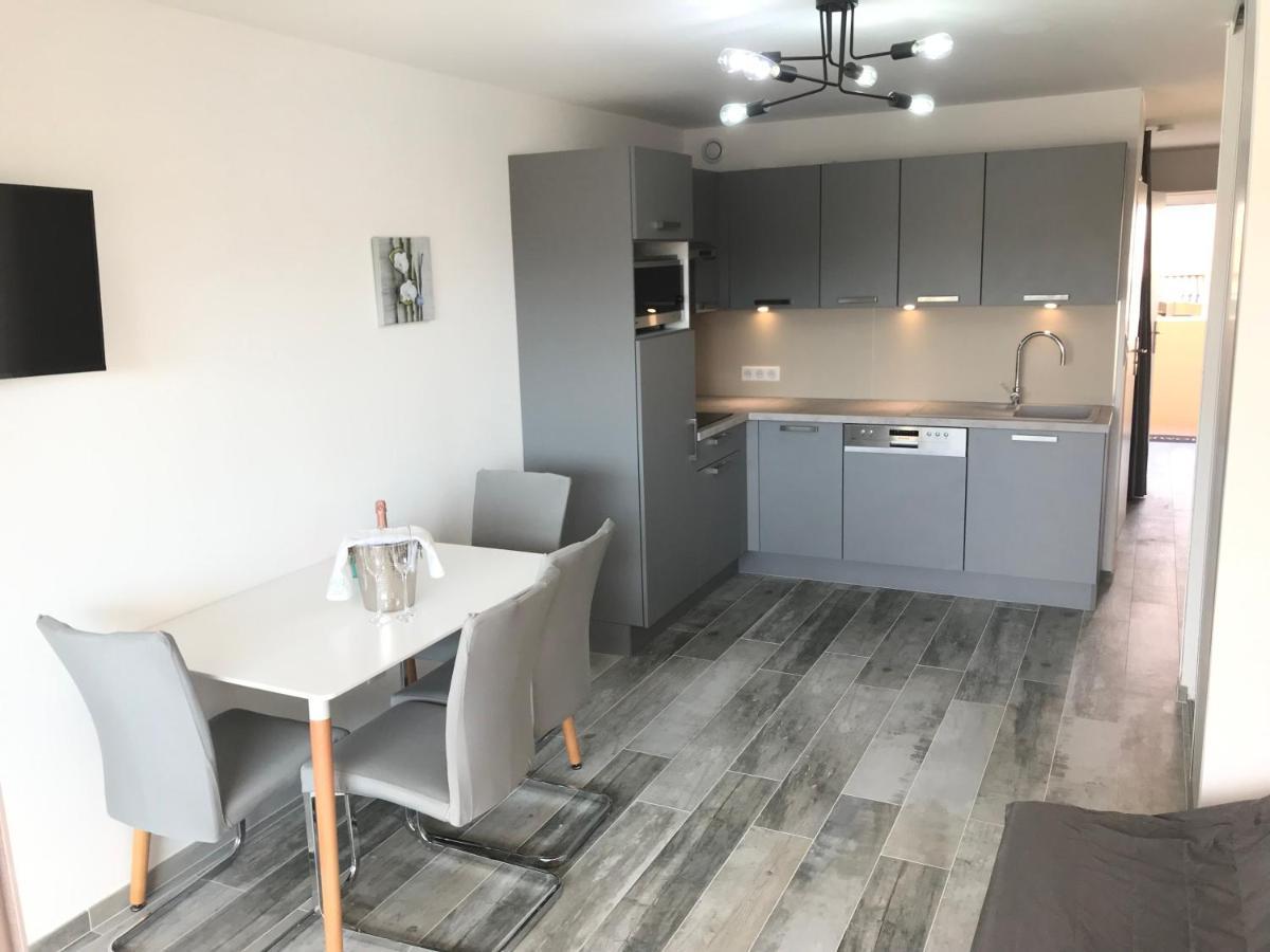 אנטיב Appartement 2 Pieces, Renove, 2 Piscines+Tennis, Mer, Climatisation מראה חיצוני תמונה